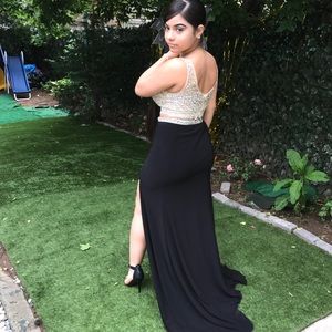 Two Piece Prom Dress